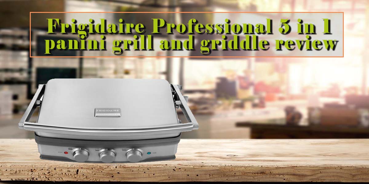 Frigidaire Professional grill griddle review