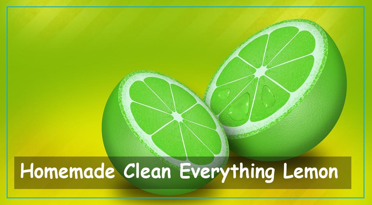 Homemade Clean Everything Lemon