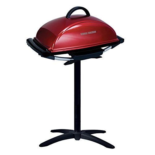Best Outdoor Electric Grills Review Kitchen Gear Reviews George Foreman Gfo201r Indoor Outdoor Electric Grill Red